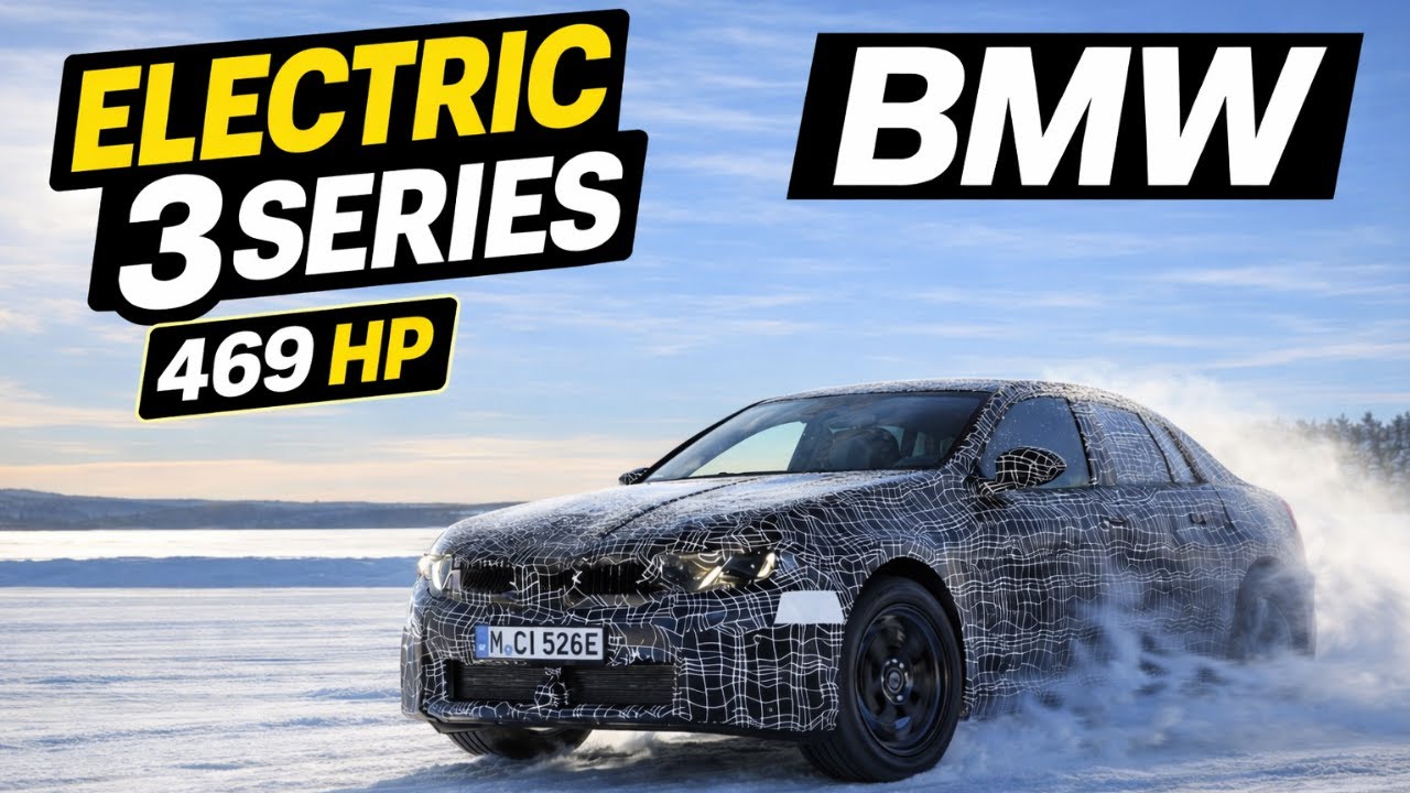 2026 BMW i3 Revealed Testing in Arctic Conditions With 469 Horsepower