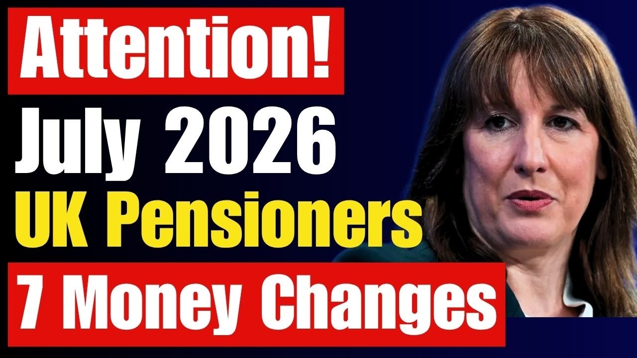 🚨 Attention UK Pensioners: 7 New July Money Changes