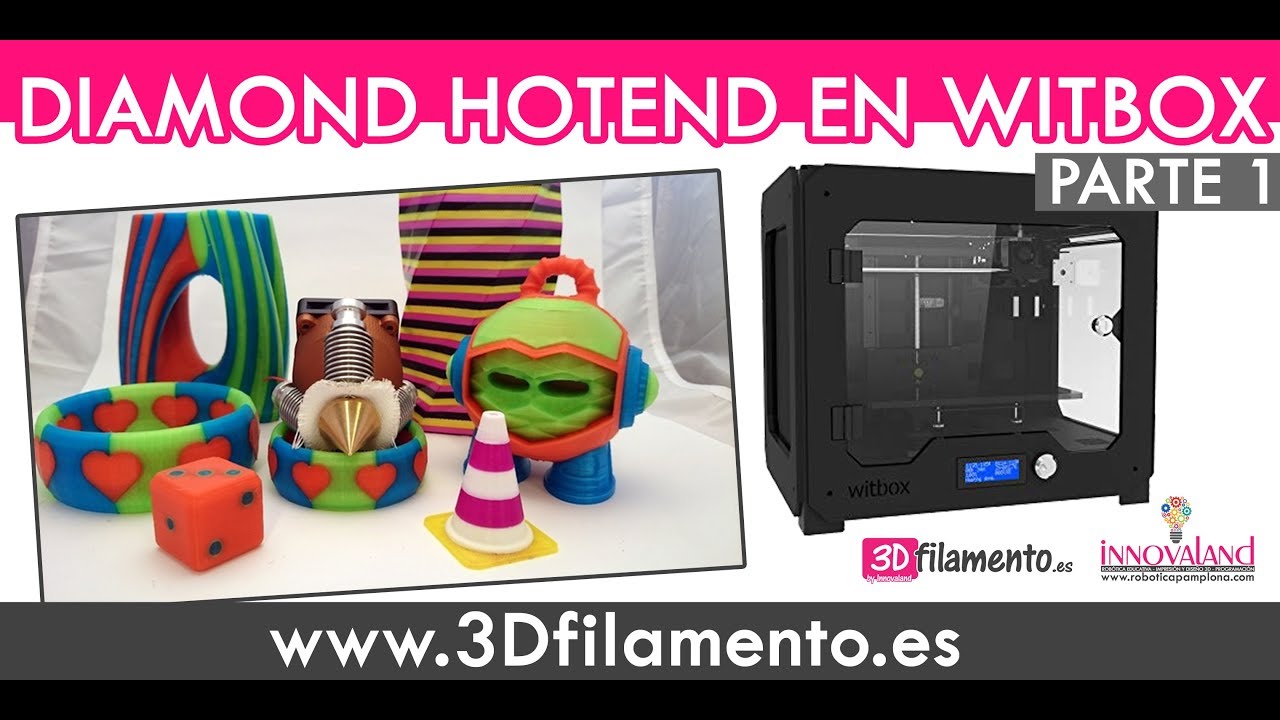 DIAMOND HOTEND EN WITBOX | IMPRESIÓN MULTICOLOR [PARTE 1]