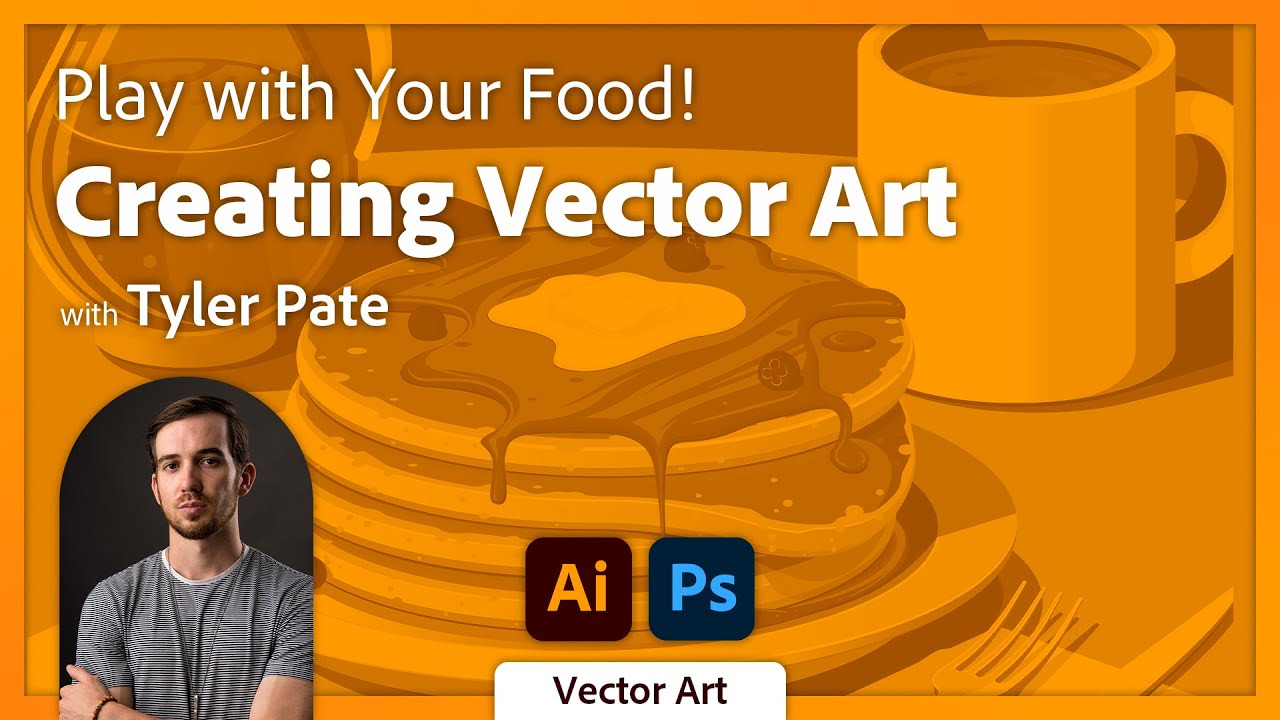 Creating Food Vector Art in Adobe Illustrator with Tyler Pate