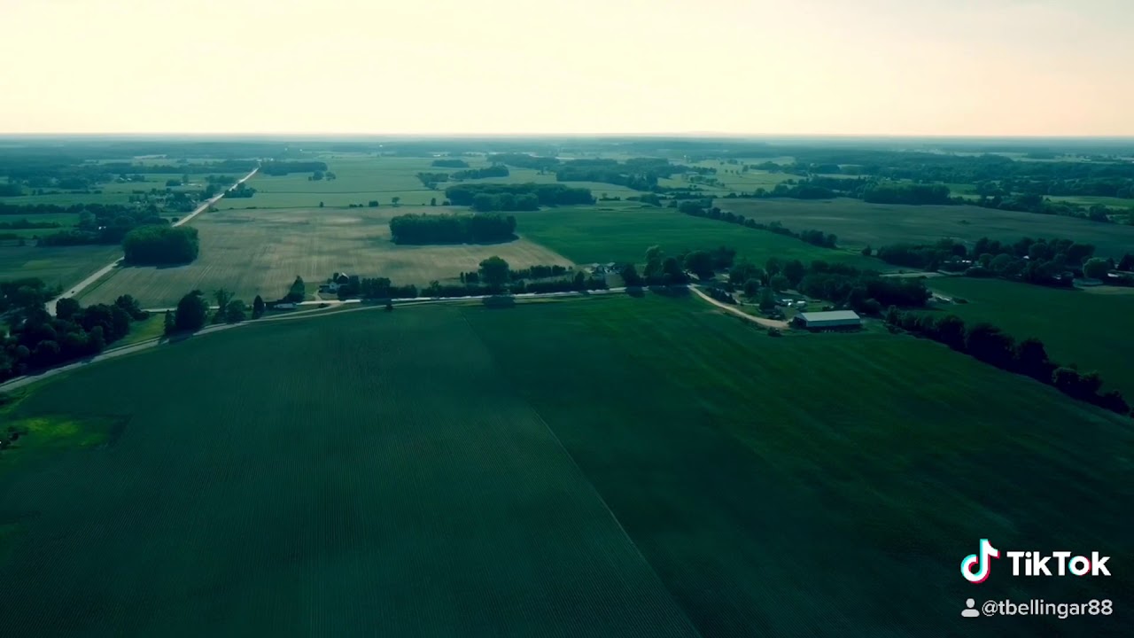 400 feet up aerial view