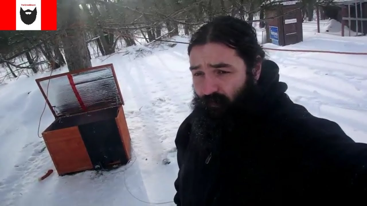Camper Living Vlog #16 - Minus 34 Degrees Celsius