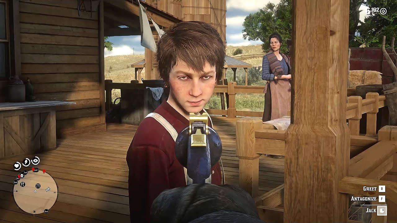 What happens if John shoots Jack in front of Abigail?