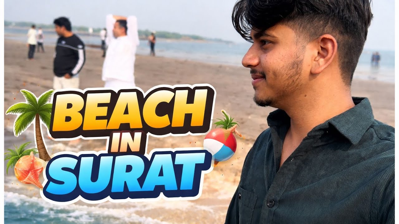 Surat day 3 suvali beach 🏖️ #viral #shortsviral #trending #farming #agriculture 