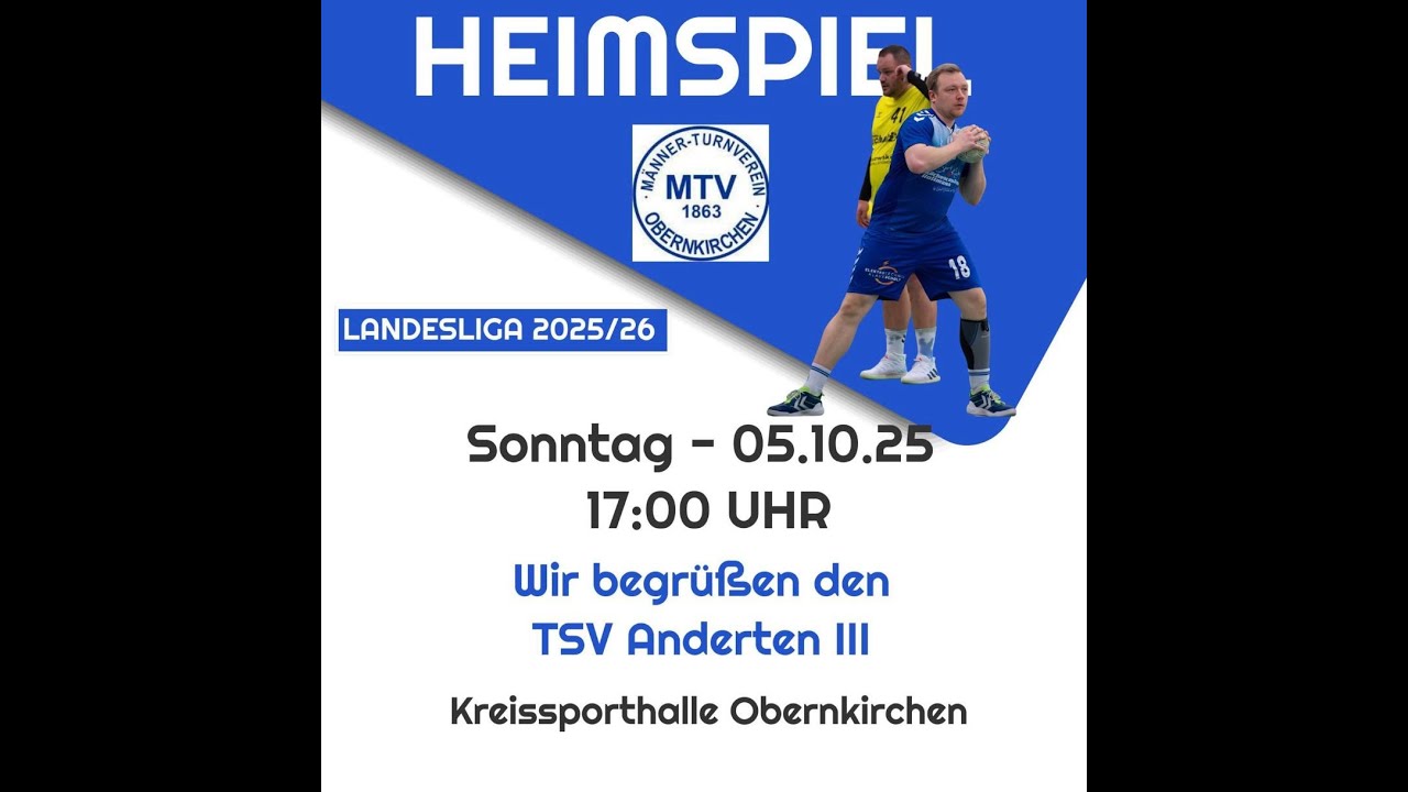 MTV Obernkirchen I gegen  TSV Anderten III am 05.10.25