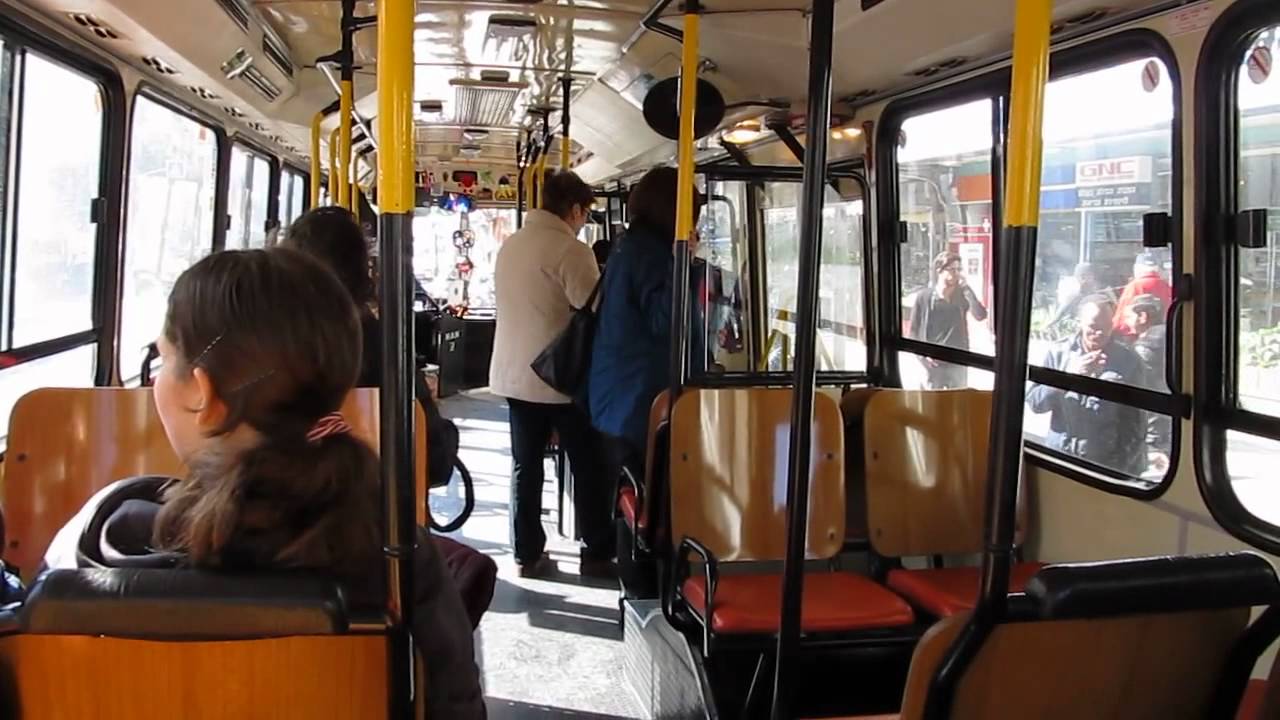 MAN SL200F 1993 #4081 bus ride from Israel  HD