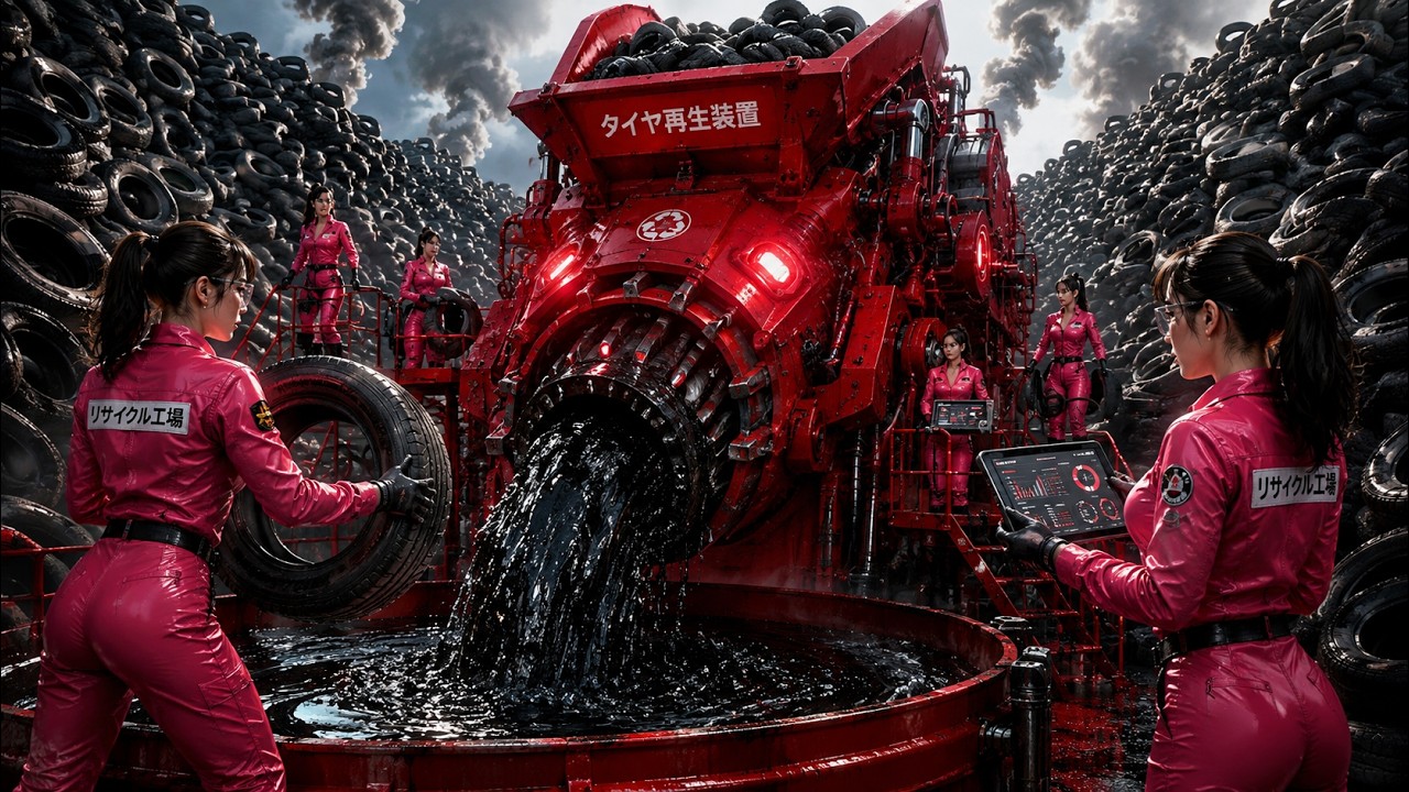 Raw Material Magic Tire Recycling: From Used Tires to Luxury Tactical Boots & Tech