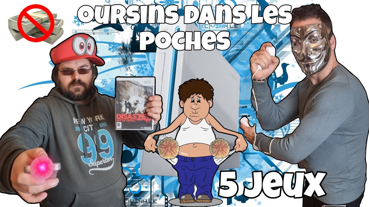 OURSINS DANS LES POCHES - Wii : sélection de 5 jeux pas chers pour la collec 💶🚫