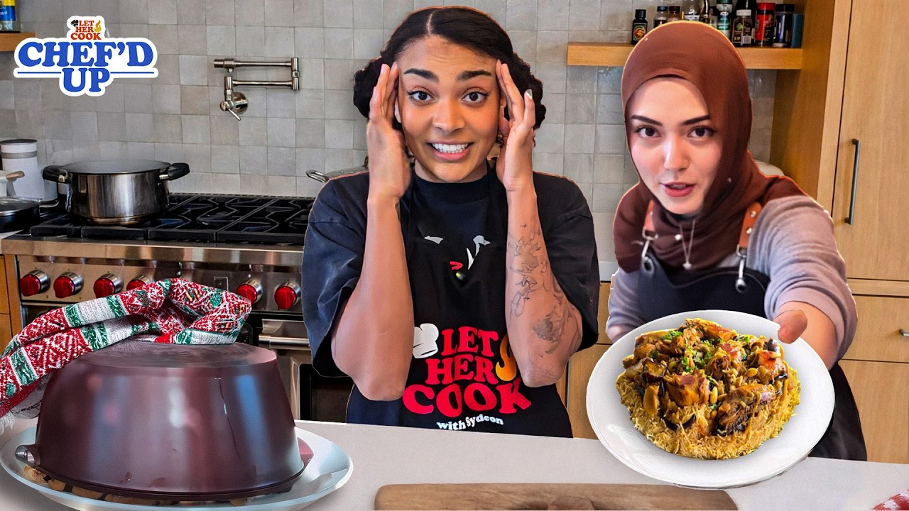 I cooked Palestinian food for the first time!