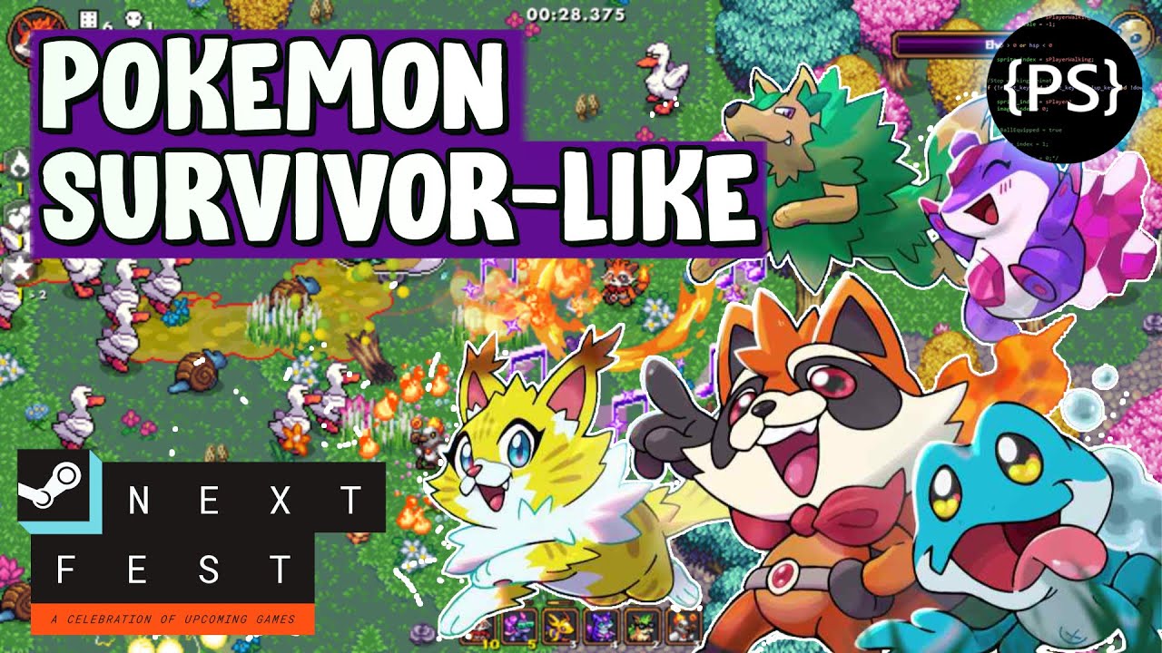 Colourful Creature Collecting Survivorlike | SHARD SQUAD | Steam Next Fest Demo