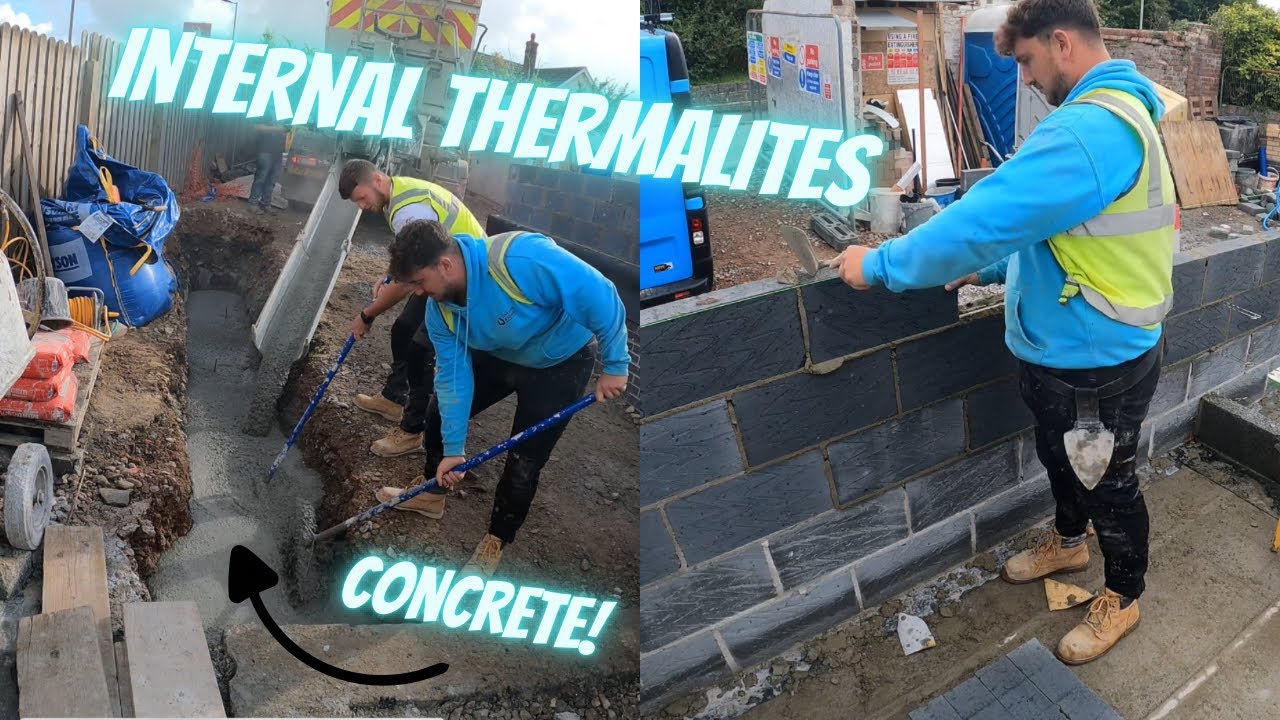 Internal Blockwork and more Concrete!
