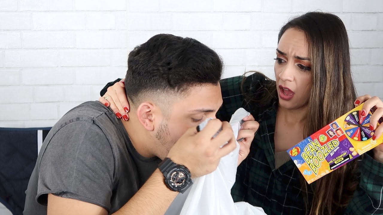 BEAN BOOZLED CHALLENGE !! ( We Threw Up)