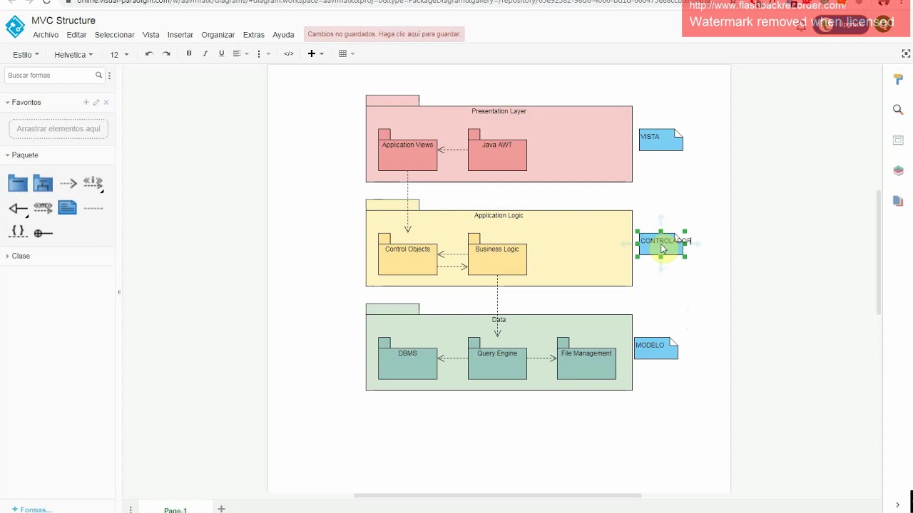 UML Diagrama de Paquetes
