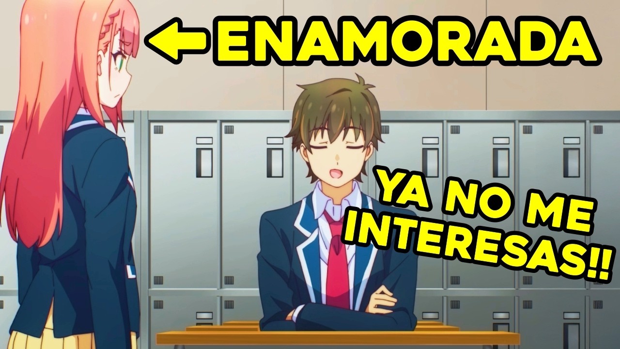 🔵CHICA lo RECHAZA pero AHORA que la IGNORA lo AMA | Resumen yumemiru danshi wa genjitsushugisha