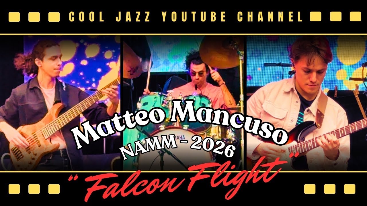 #MatteoMancuso “FalconFlight” Live at #NAMM2026 #Fusion #JazzFusion #CoolJAZZ