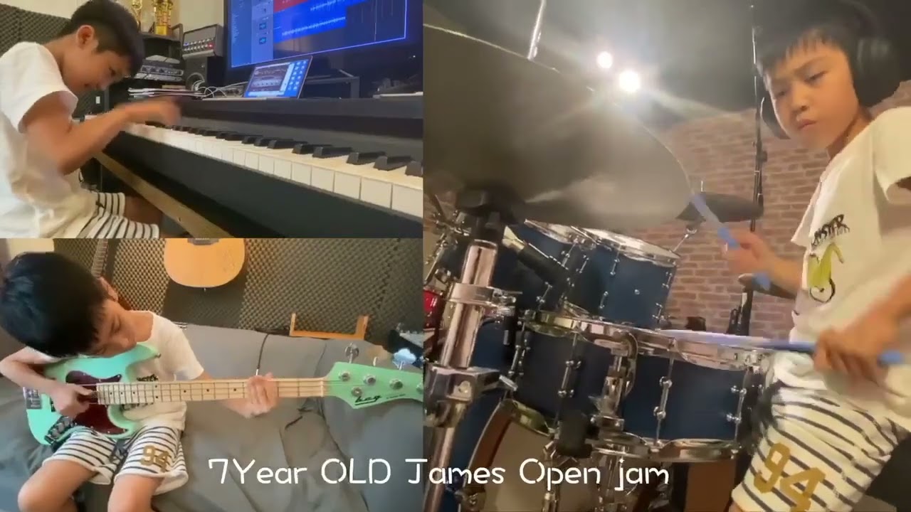 7-Year-Old Multi-Instrumentalist!