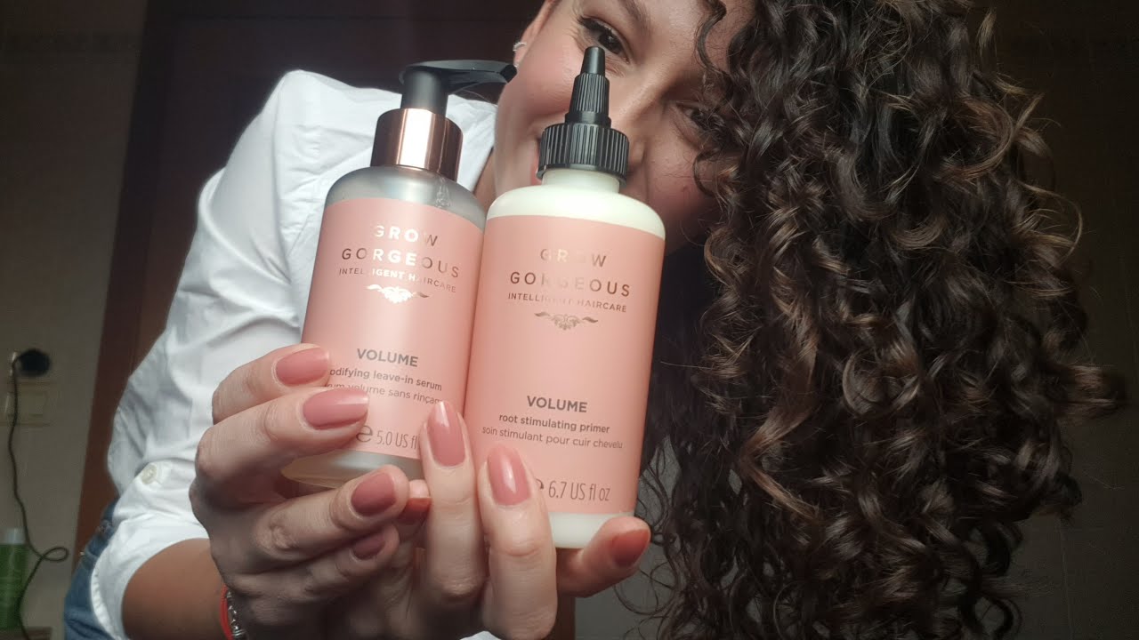CAPELLI RICCI - Proviamo i prodotti curativi per avere VOLUME di GROW GORGEOUS 😍