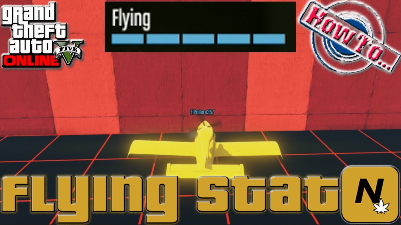 Grand Theft Auto V Online: MAX Flying Stat