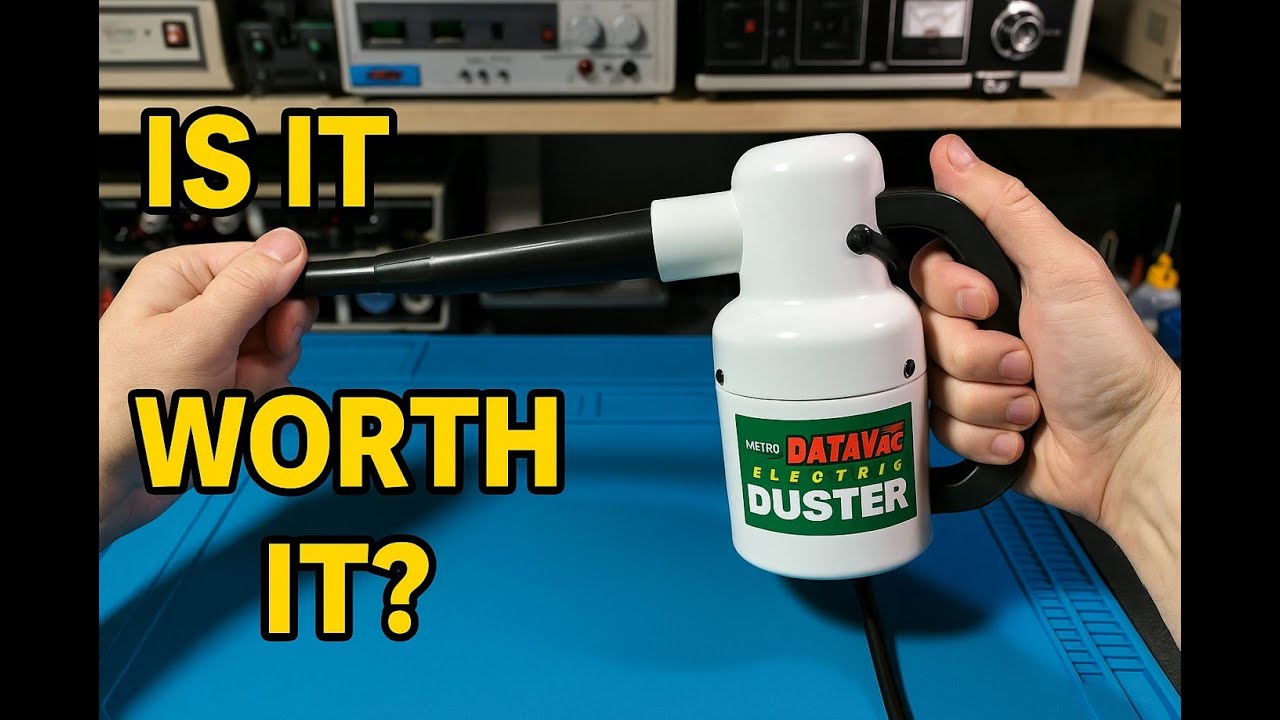 Is the Metro DataVac Electric Duster Worth It? A Canned Air Killer?