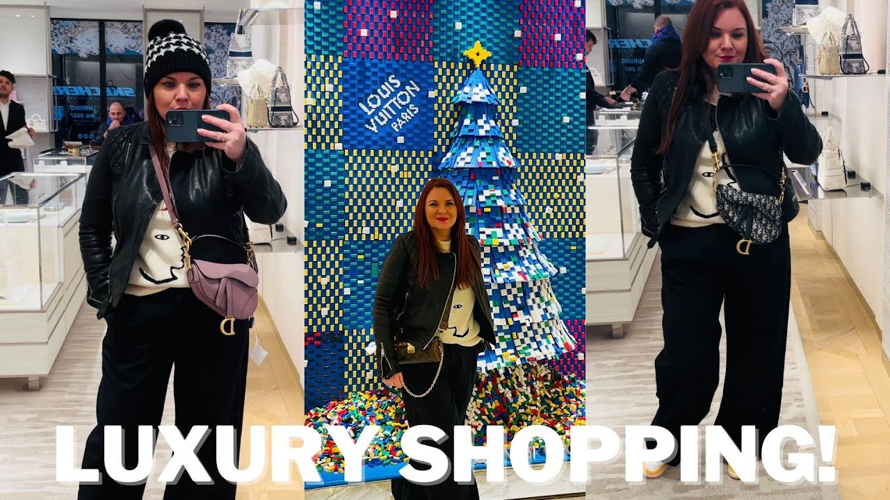 OPENING OF THE NEW LOUIS VUITTON STORE DUBLIN, & LUXURY SHOPPING CHANEL & DIOR, + an UNBOXING!