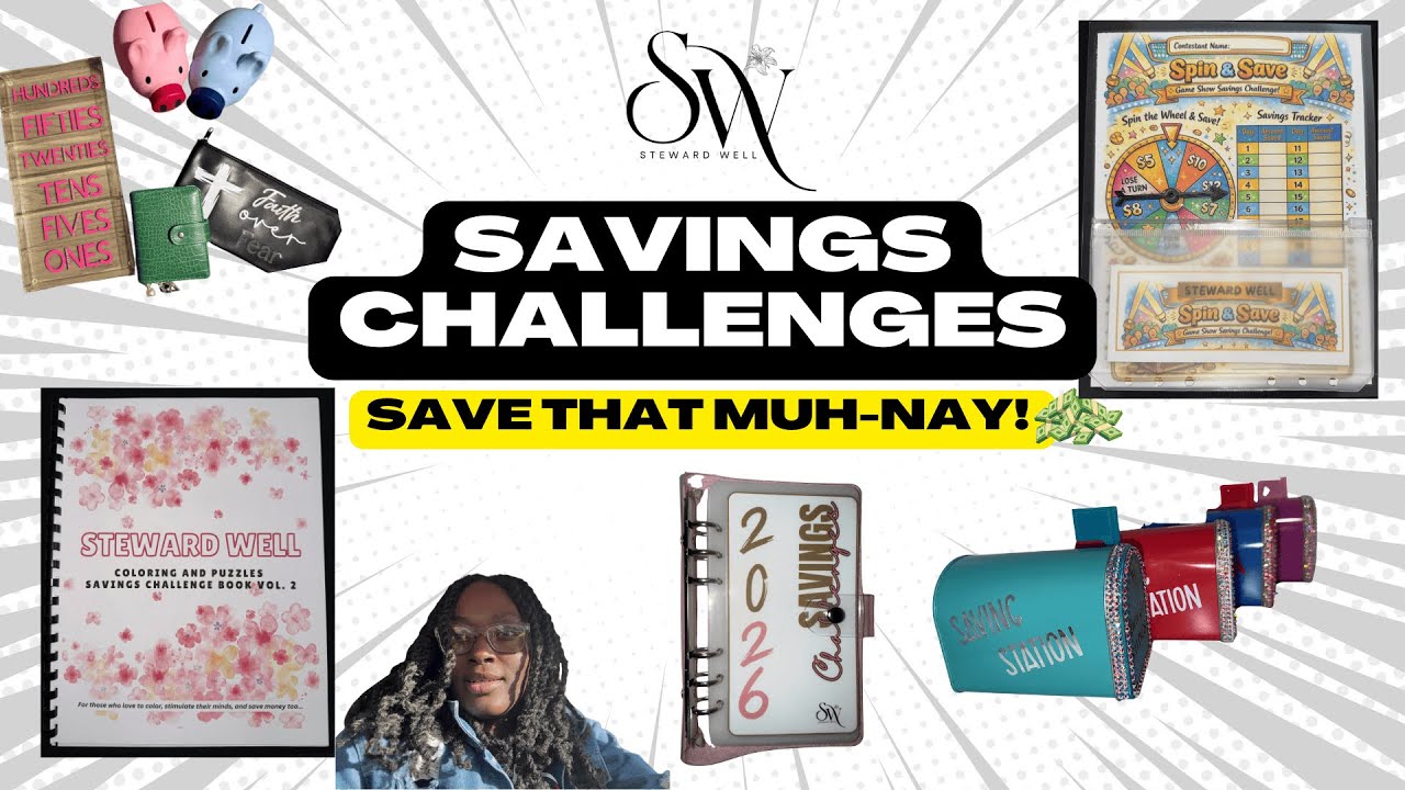 First Savings Challenge video of 2026! #savings #savingschallenge #money 