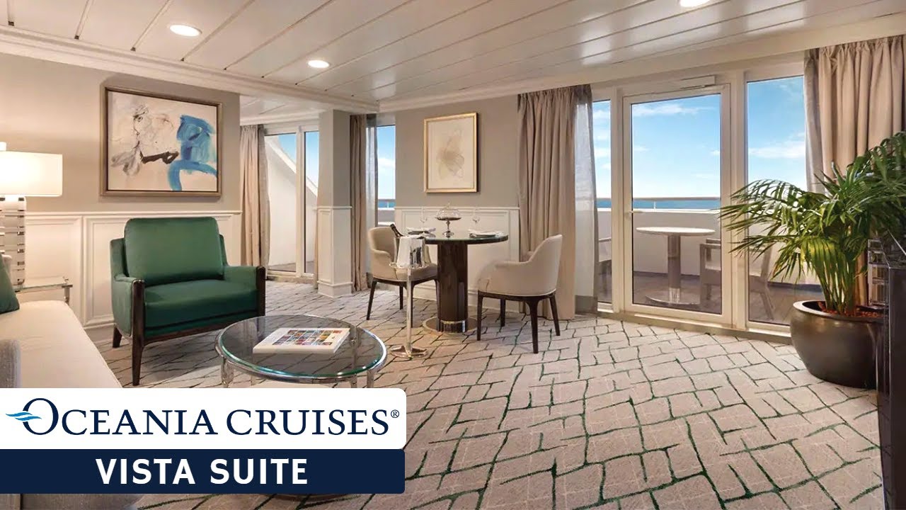 Oceania Regatta | Vista Suite Full Walkthrough Tour & Review | 4K