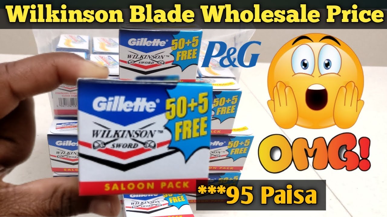 Gillette Wilkinson Saloon Blade Wholesale Price | Procter And Gamble |