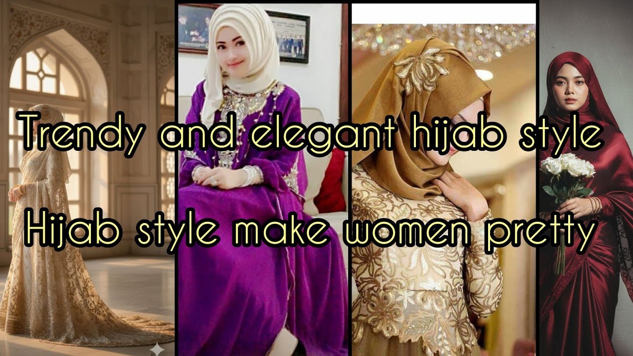 Wedding & Casual Hijab Style Ideas | Elegant & Everyday Hijab Looks#trending#trend  