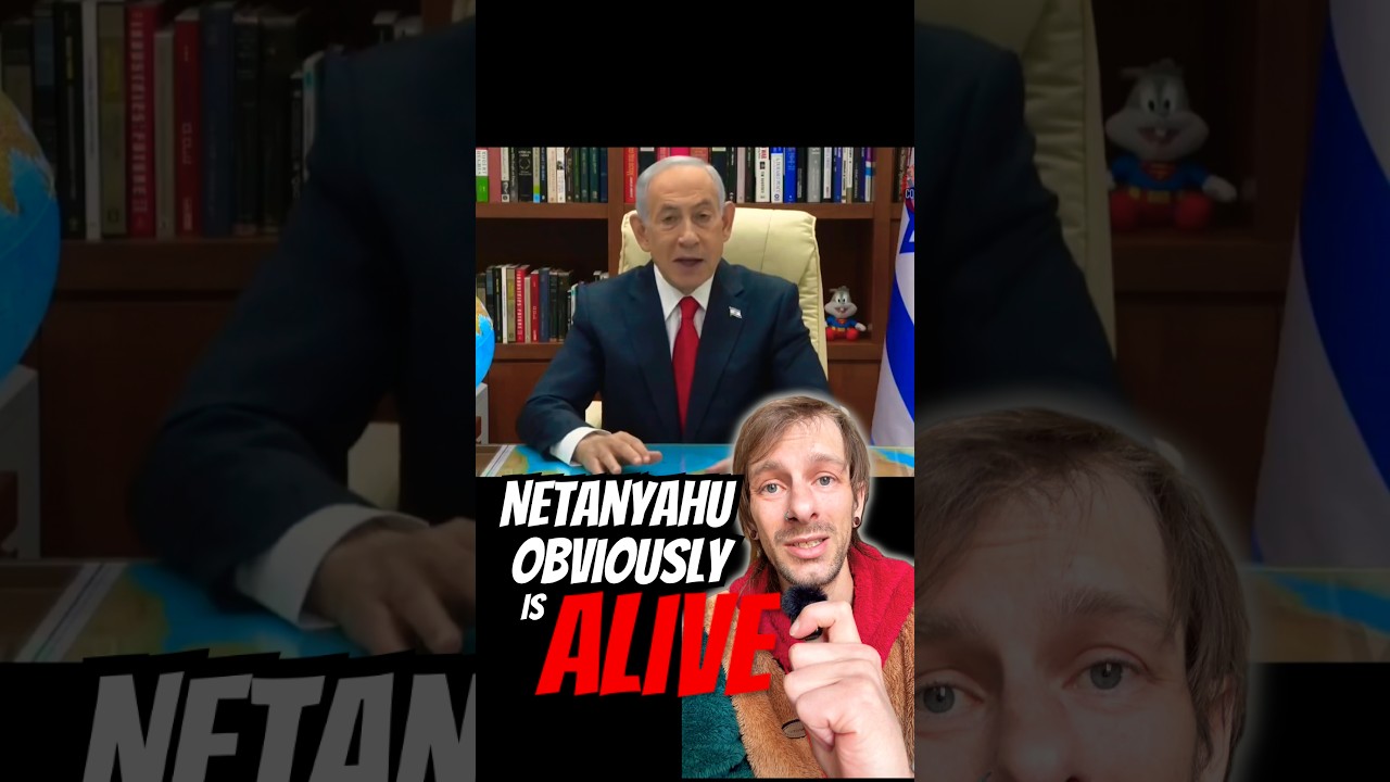 Это точно не видео, созданное с помощью дипфейка и ИИ. #netanyahu #alive #fyp #viral #lol #funny ...