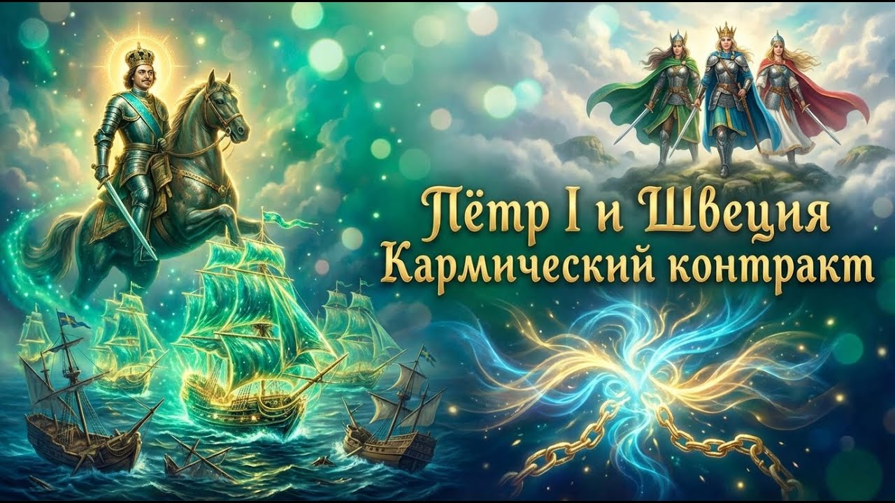 Регрессивный Гипноз: Карма России и Украины - Карма Петра и Швеции #вливайся