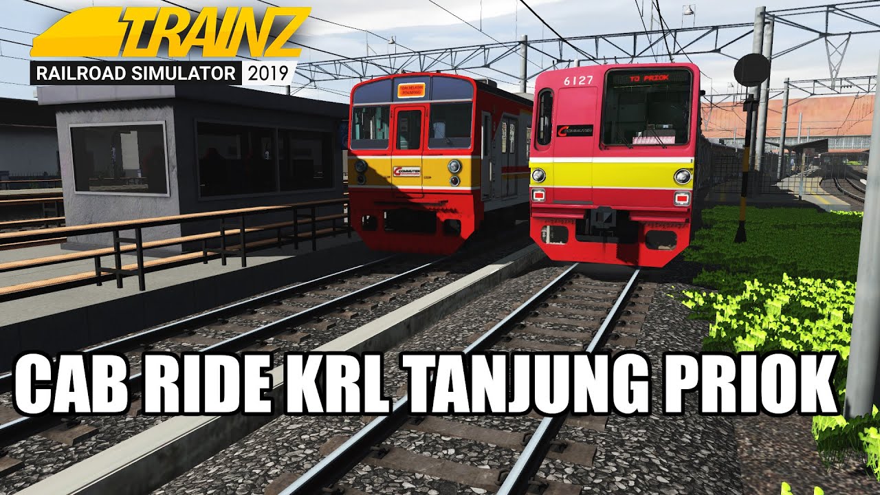 CAB RIDE KRL TOKYO METRO 6000 STASIUN JAKARTA KOTA - TANJUNG PRIUK FULL | TRAINZ SIMULATOR INDONESIA
