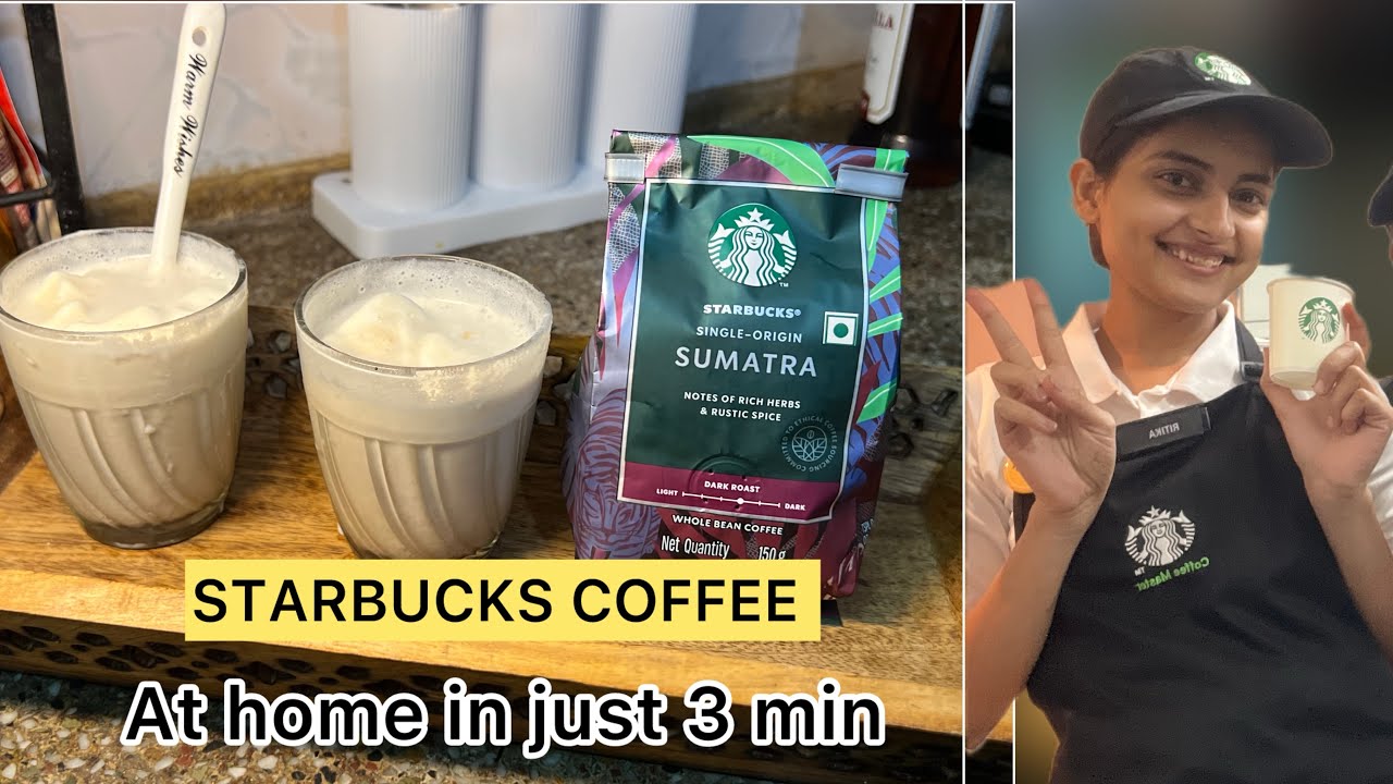 STARBUCKS COLD COFFEE at home in just 3 min  🧋🧋