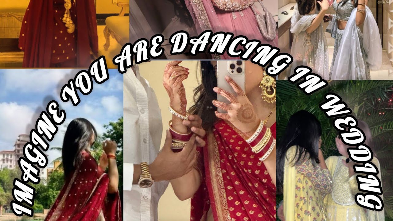 𝓟𝓞𝓥: 𝓘𝓶𝓪𝓰𝓲𝓷𝓮 𝓨𝓸𝓾 𝓪𝓻𝓮 𝓭𝓪𝓷𝓬𝓲𝓷𝓰 𝓲𝓷 𝓦𝓮𝓭𝓭𝓲𝓷𝓰 #trending #wedding #bollywoodsongs