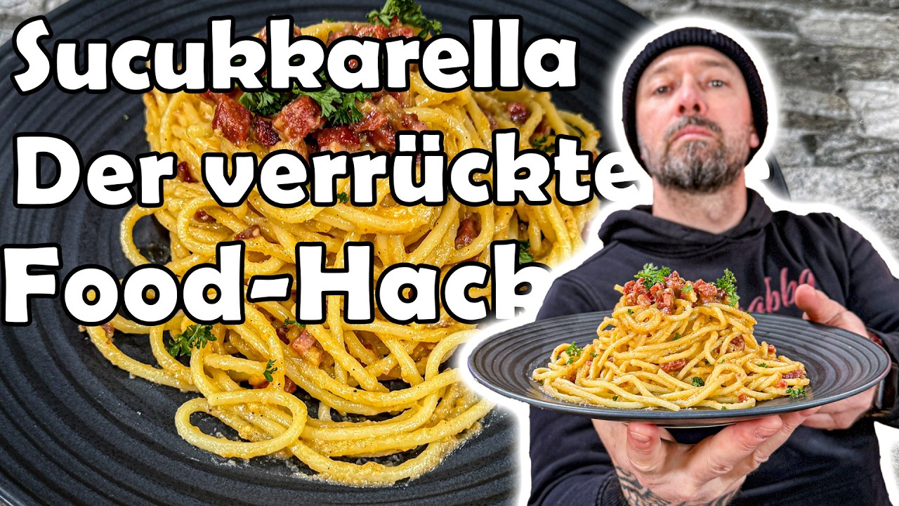 Sucukkarella: Sucuk + Carbonara = Geschmacksexplosion! 🤯 | @M&G BBQ