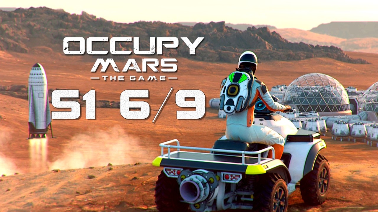 Occupy Mars: The Game 🦁 Stream 1 👨‍🚀 [6/9] Materialienmangel und Unwissenheit