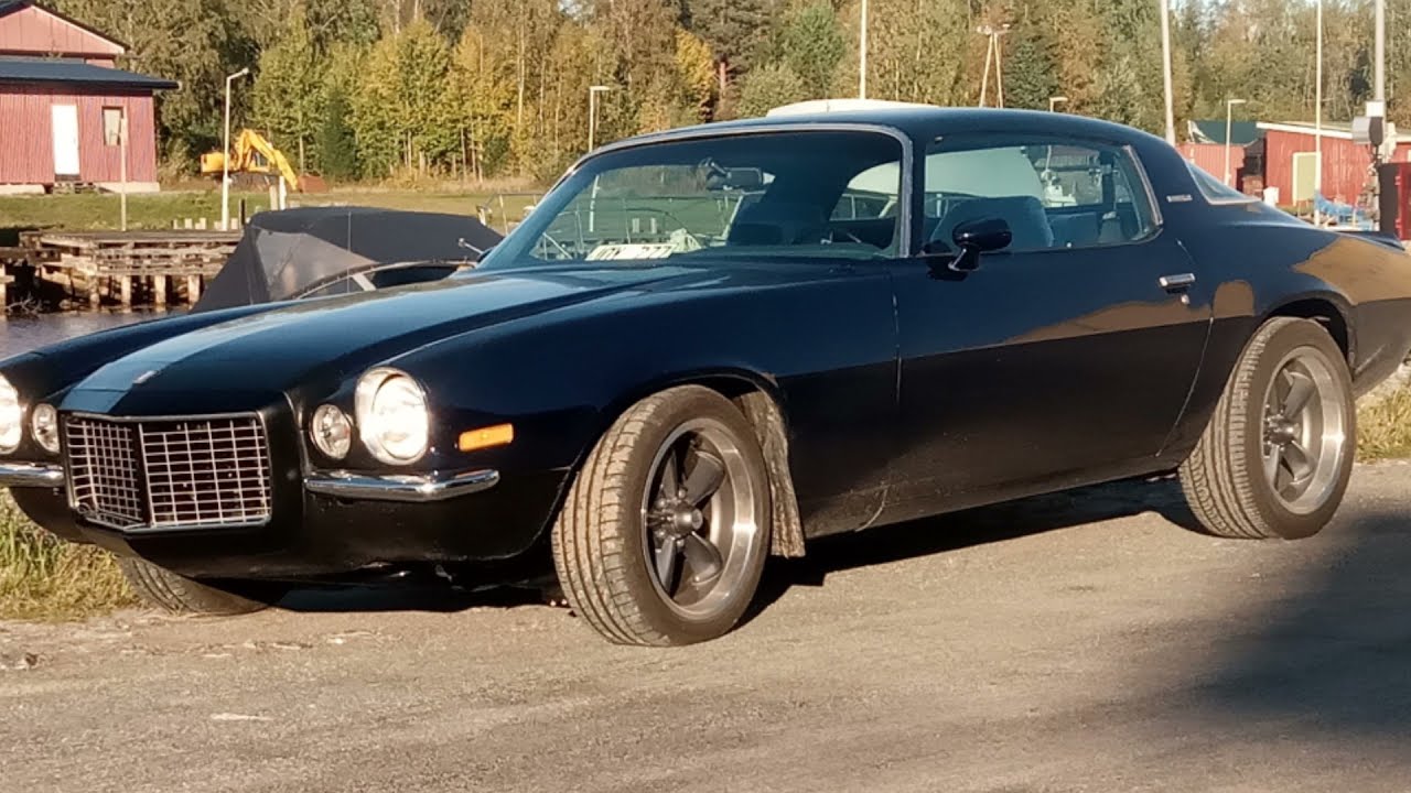 Camaro 1975 gets 1970-73 tail and split bumper front. Pt.2 (english subtitle)