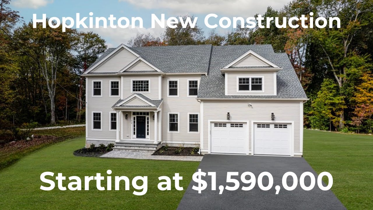 Beautiful New Construction | Hopkinton MA | new subdivision