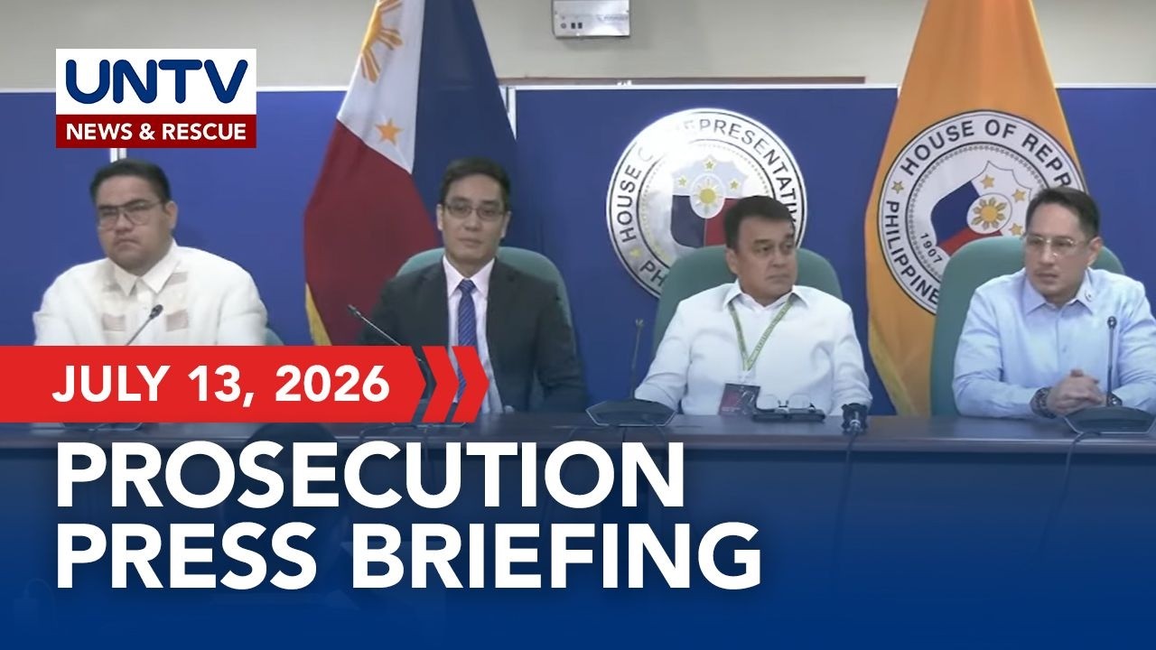 House Prosecutors update on Impeachment Trial | July 13, 2026