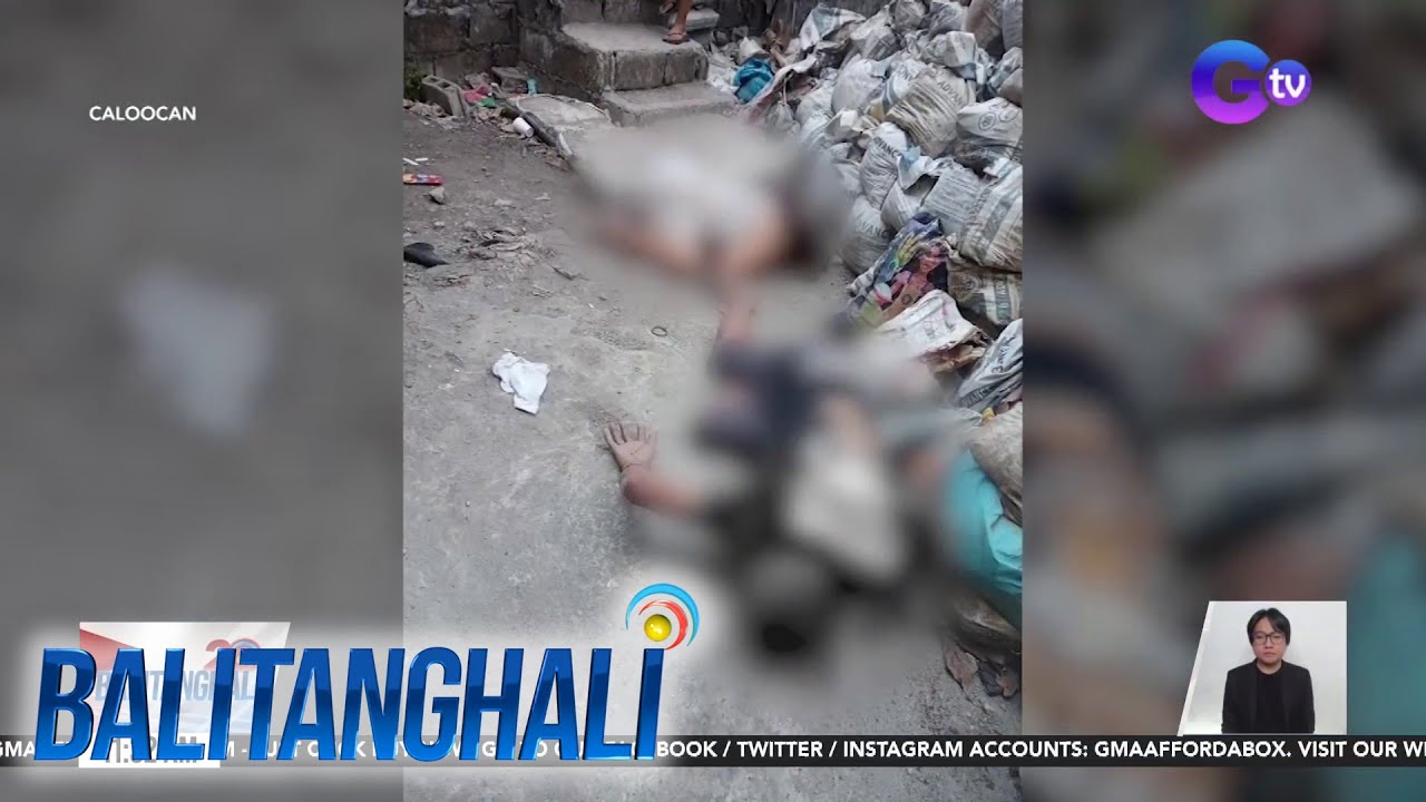 Mag-asawa sa Caloocan City, patay sa pamamaril dahil umano sa away sa lupa | Balitanghali
