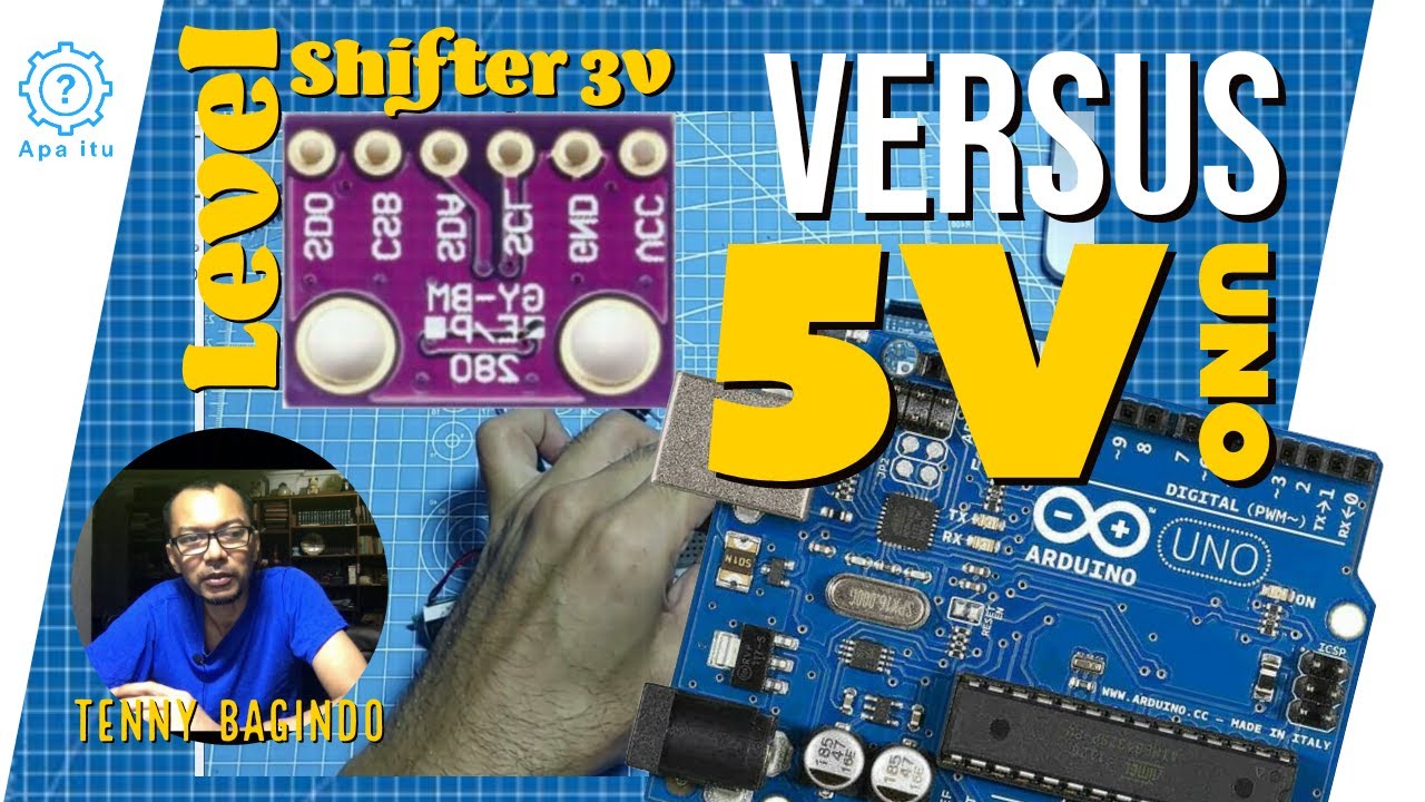 Level Shifter 3V Sensor vs 5V UNO (Subtittled)