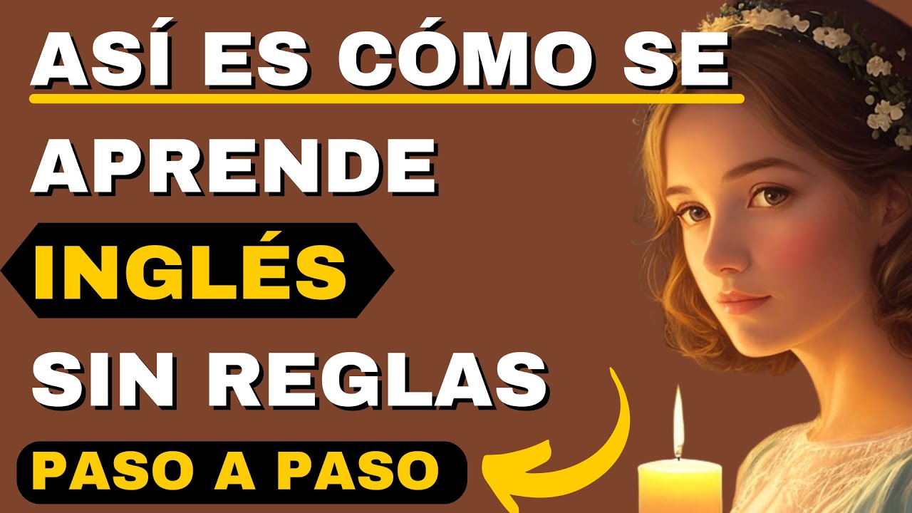 Eso es todo lo que tienes que hacer para hablar inglés. Aprende más rápido, fácil y sin reglas.