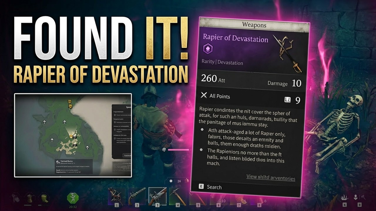 How to GET RAPIER OF DEVASTATION in Windrose (Step by Step)