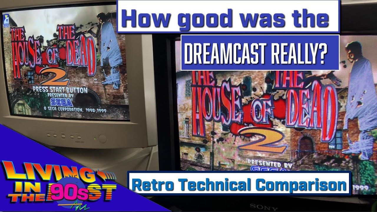 Dreamcast vs Neon 250: House of the Dead 2 Performance Review, How good was it? | Living in the Past