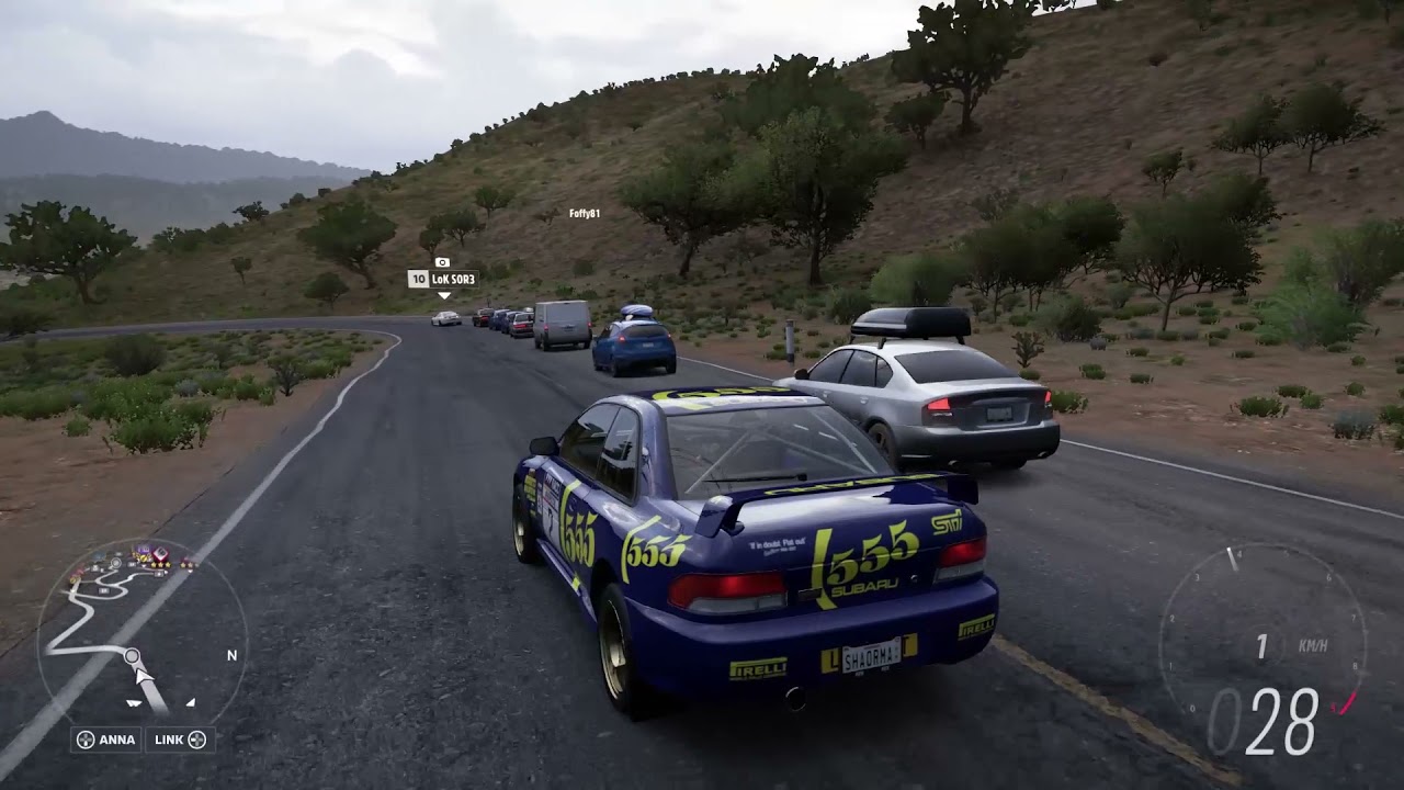 So they added more ai traffic in multiplayer #shorts #horizon5