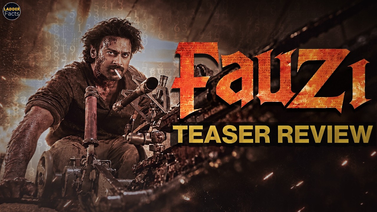 FAUZI Teaser Review - Prabhas Comeback or Biggest Disaster Loading? 😱