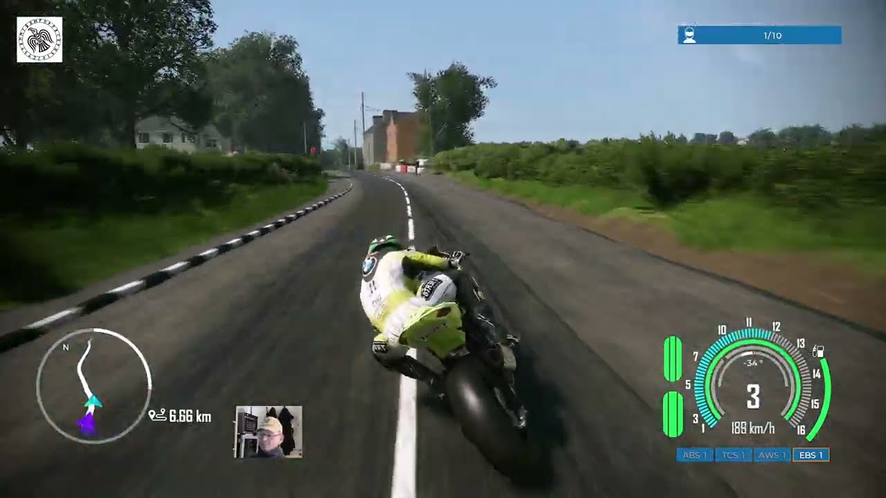 TT-ISLE OF MAN-RIDE ON THE EDGE 3 -11. Versuch 1. Platz- Zack-gewonnen