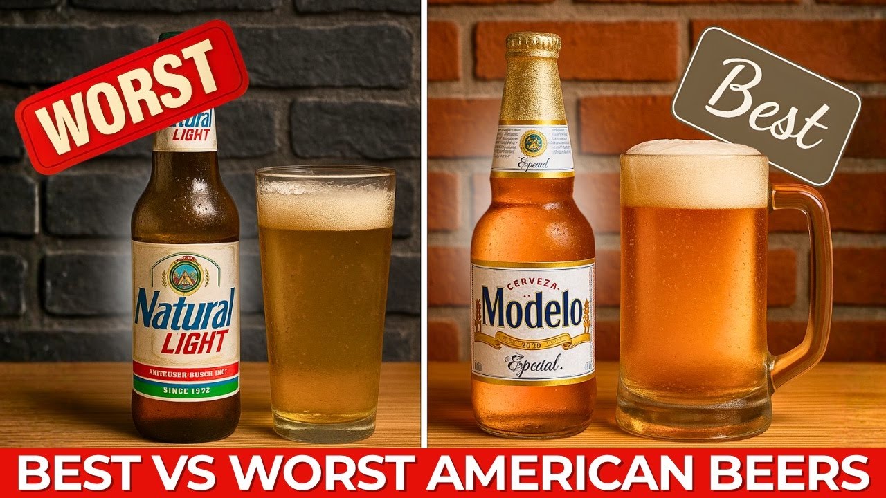 15 Famous Beer Brands Americans Love Worst to Best