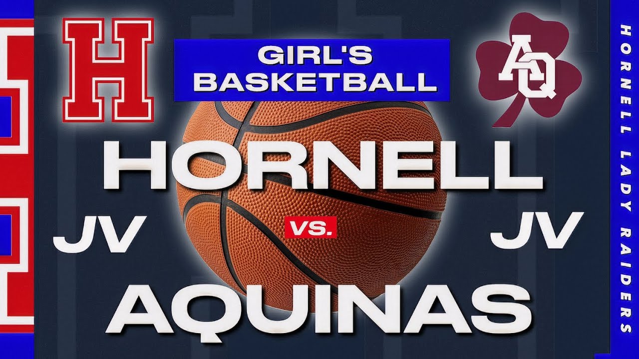 Hornell Lady Raiders JV vs. Aquinas Lady Li'l Irish JV Girl's Basketball
