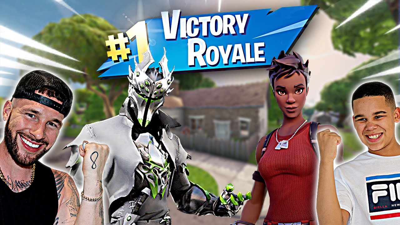 ДУЭТЫ ОТЦА И СЫНА В FORTNITE!!