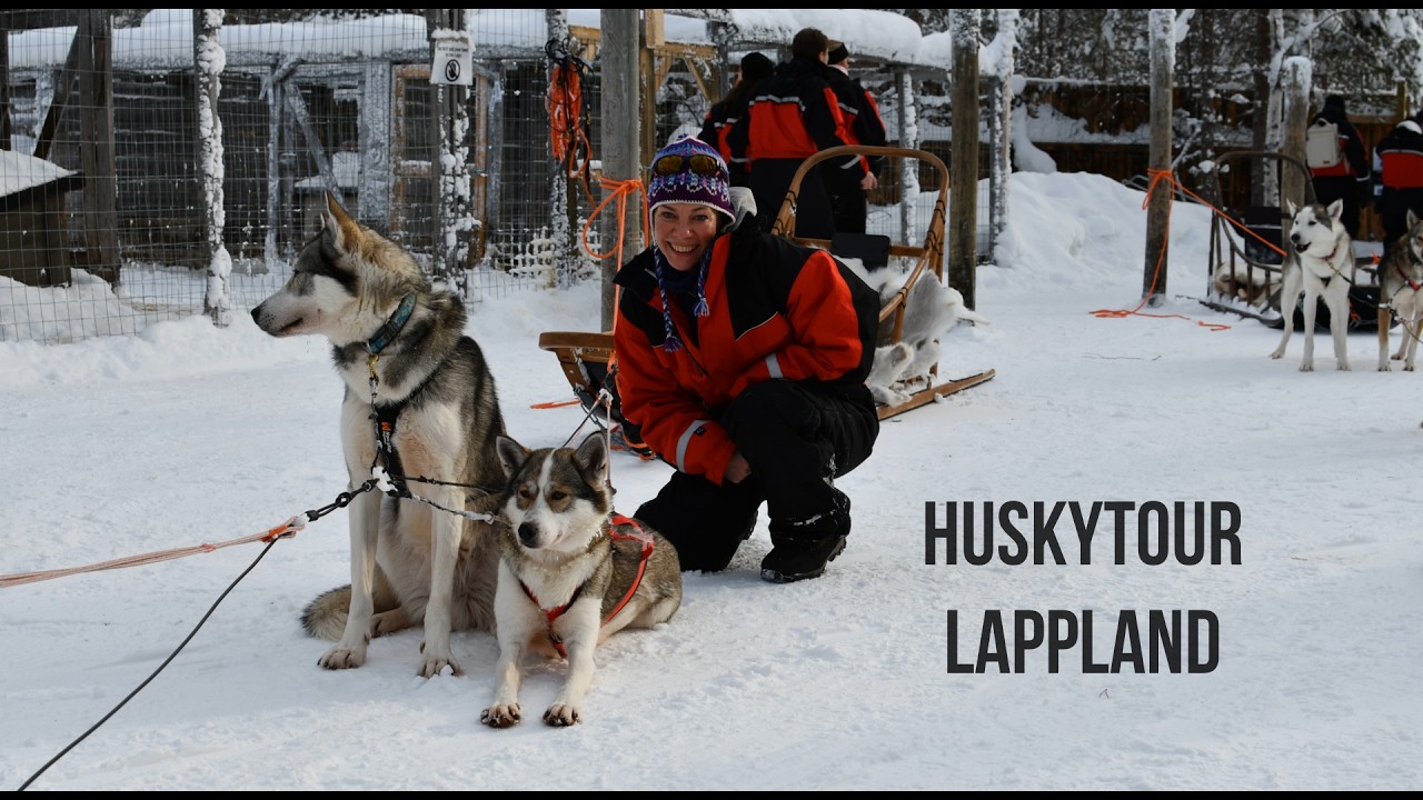 Finnland Huskytour